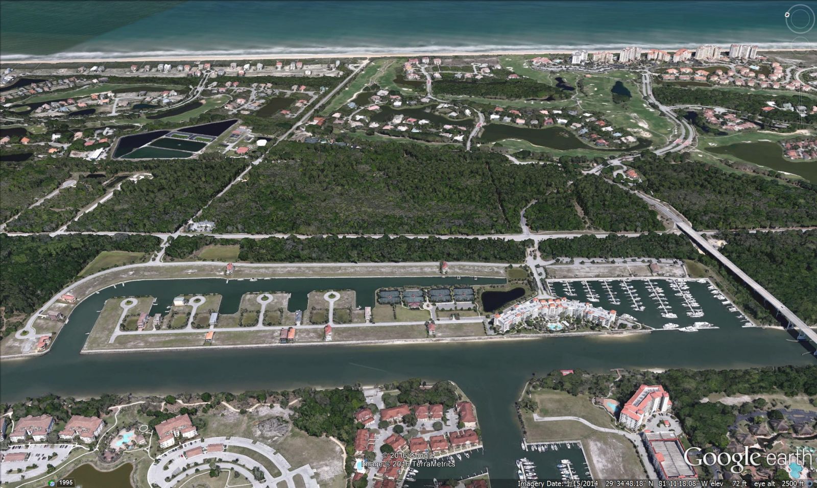 Yacht Harbor Village - Google Earth